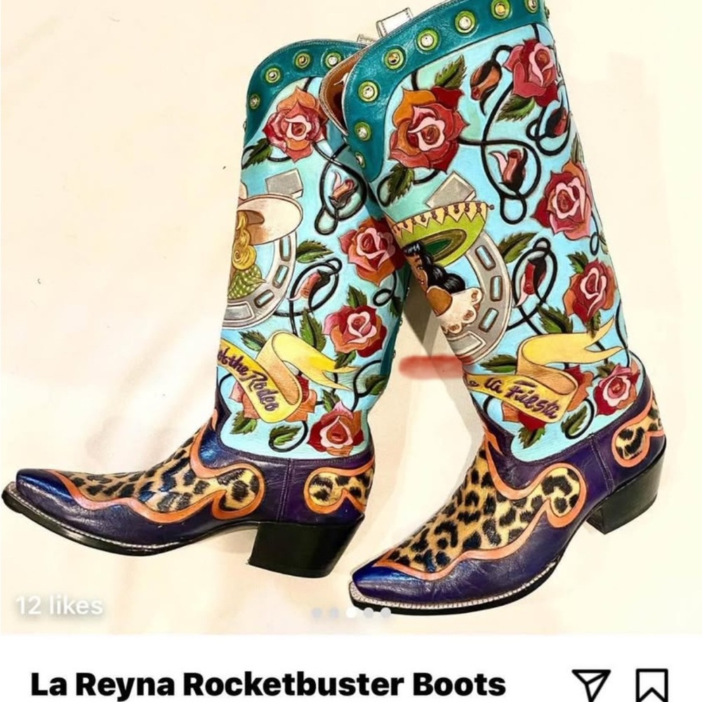 Women's Multicolor Boots